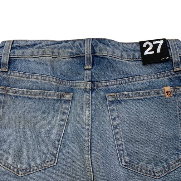 Joe’s Jeans Vivien High Low Frayed Hem Light Wash Jean Skirt New w/ Tags Sz 27 - Picture 8 of 12